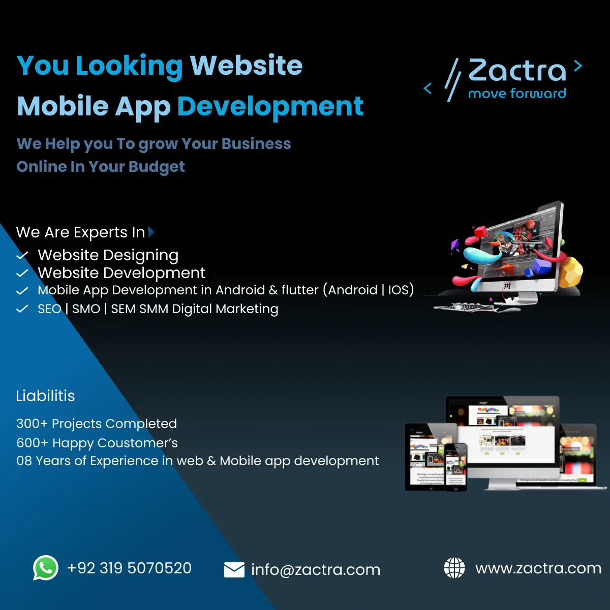 You Looking For Website &  Mobile App Development